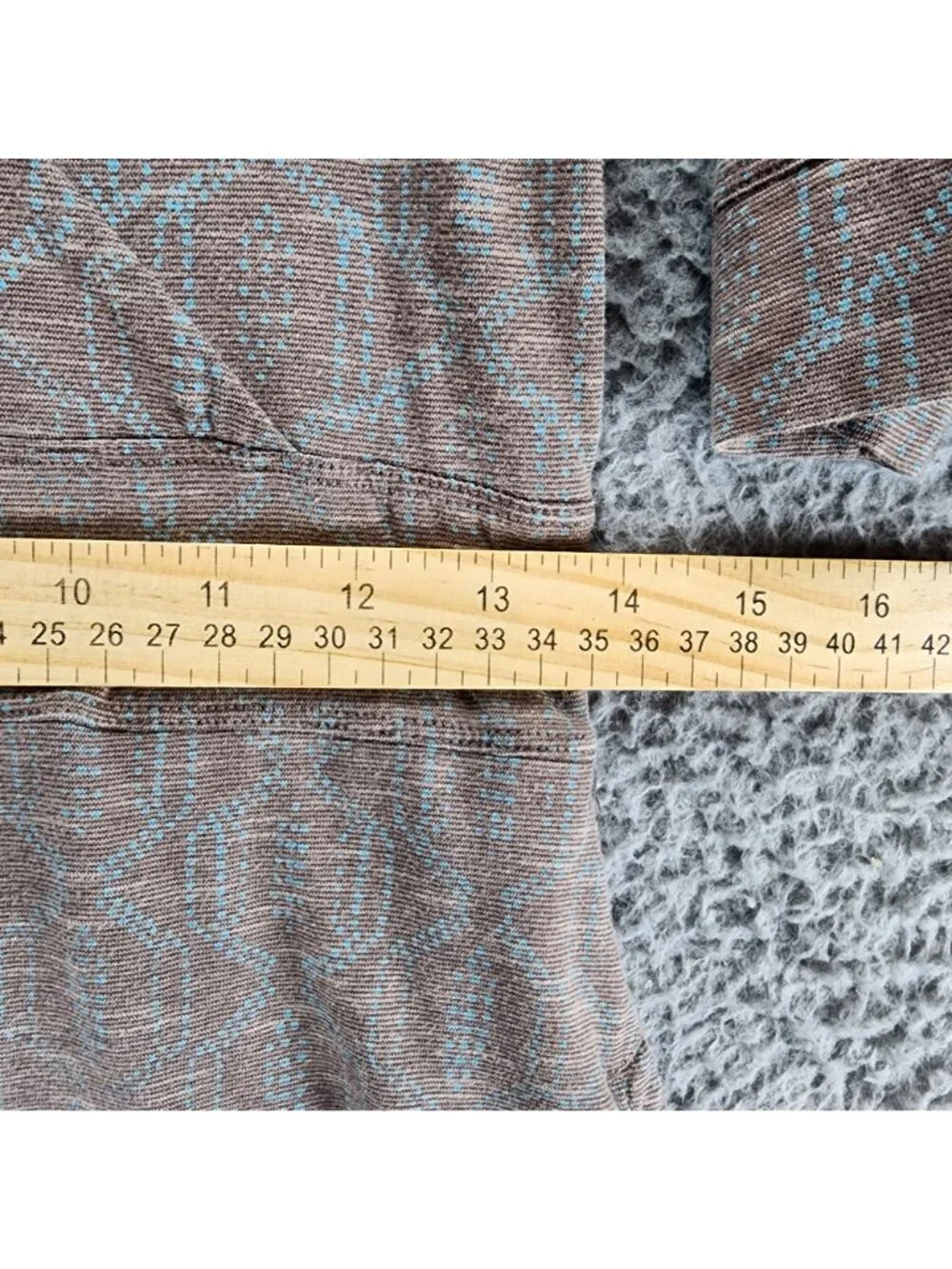 Toad & Co Dress Womens Small Brown Jersey Knit Short Sleeve Faux Wrap